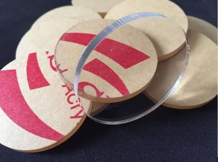 4Mm 30 Stuks Hoge Transparante Acryl Ronde Hard Plastic Plexiglas Circulaire Lasersnijden Custom Ronde Verwerking Ronde