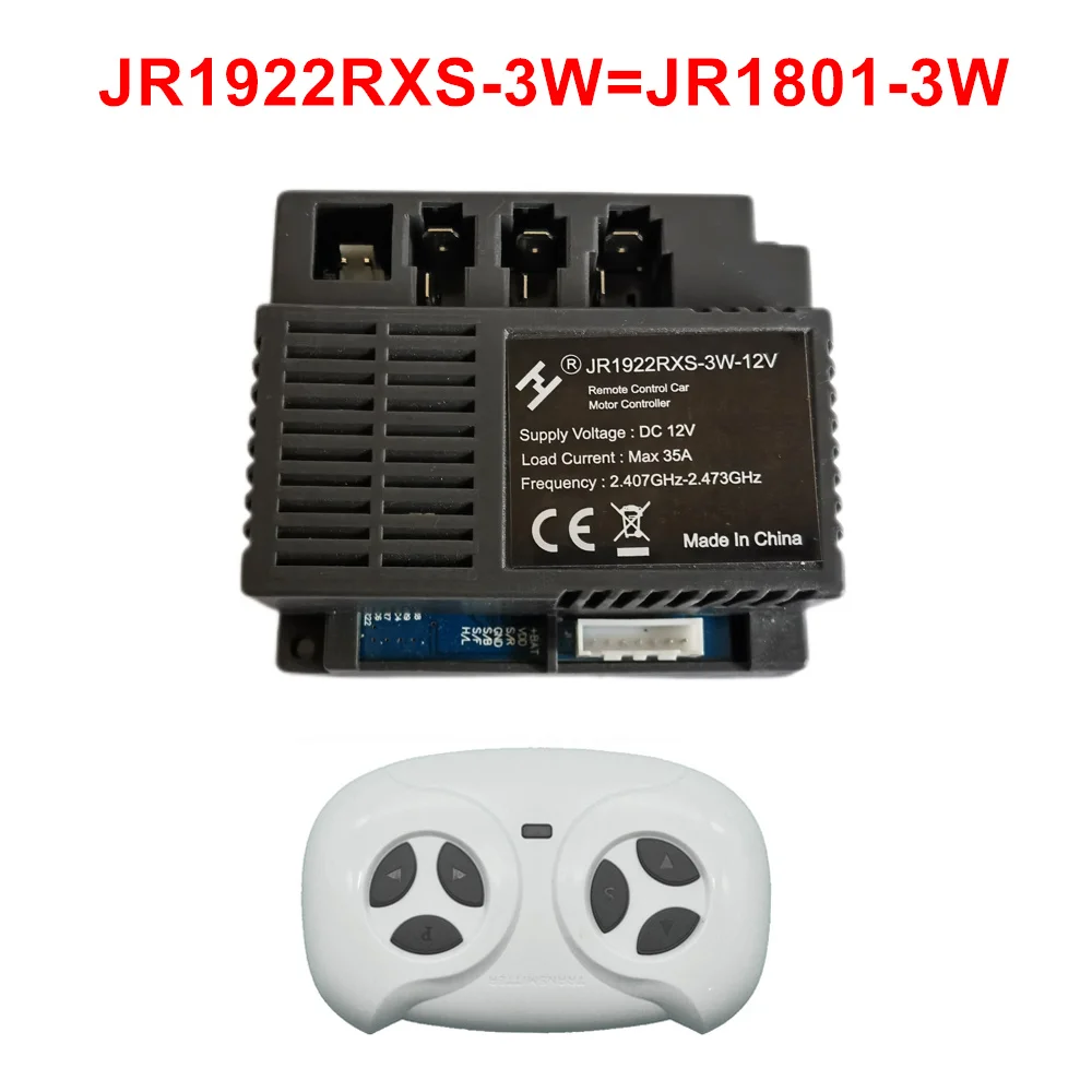 Télécommande JR1801RX-12V de récepteur de voiture électrique des enfants de la JR1801RX-3W-12V 40A haute puissance avec le contrôleur lisse de début