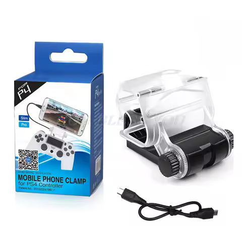 Wholesale For PlayStation PS4 Game Controller Smart Mobile Phone Clip Clamp Mount Holder Drop Shipping