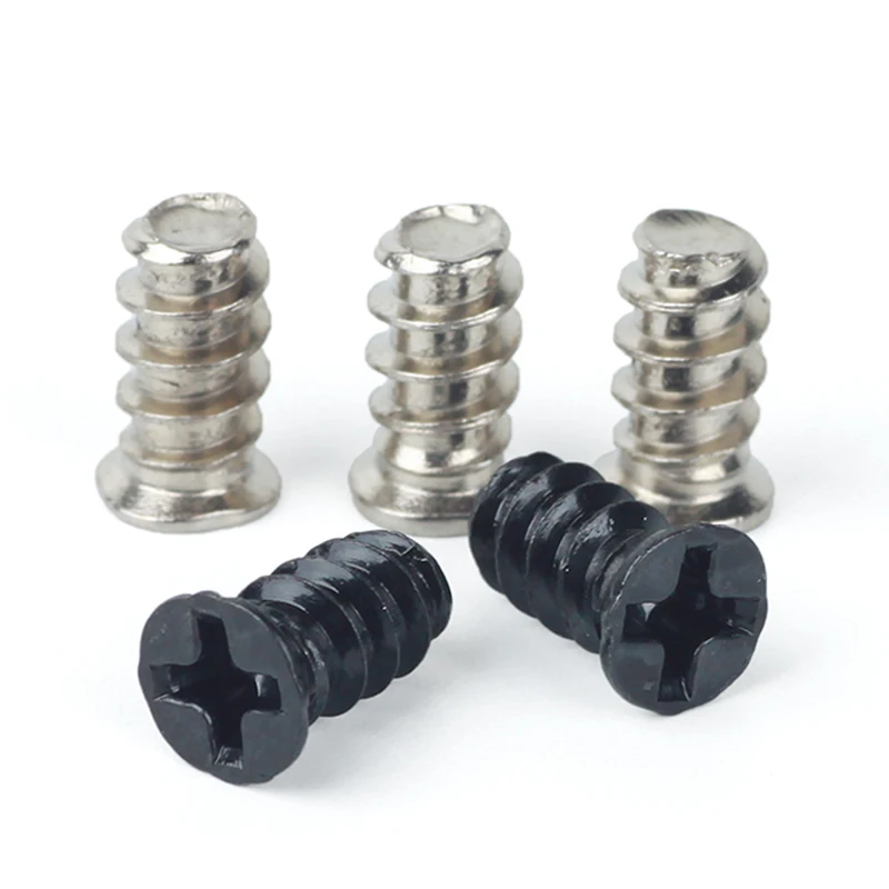 100pcs/lot KB Computer PC Case Cooling Fan Mount Screw Heat Dissipation Screws Fixer M5*8mm M5*10mm M5*12mm