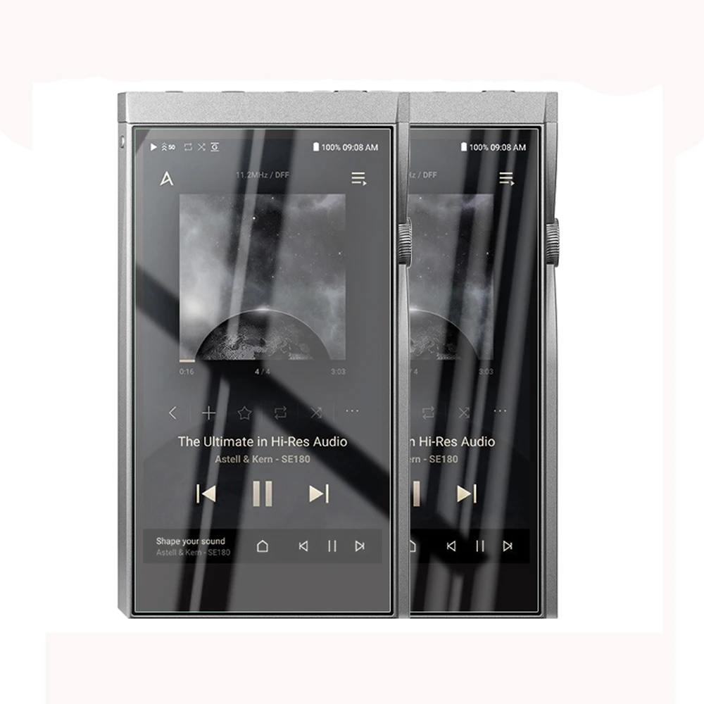شاشة مرنة غشاء واقي مضاد للانفجار مضاد للخدش لمشغل موسيقى ايريفر اي وفوتورا SE180 HIFI MP3 (وليس زجاجي)