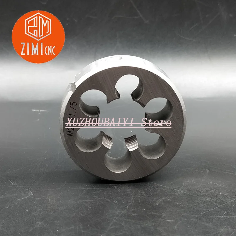 M24 Metric Right Hand Mould Hand Tool Mould Round Mould 0.75/1.0/1.25/1.5/1.75/2.0/3.0mm Pitch Round Tapping Mould Set