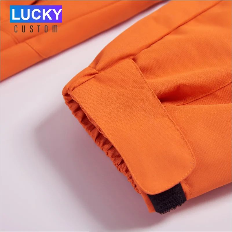 Winter Men's Outdoor Sports Mountaineering Windbreaker Custom Printed Embroidery Logo Climbing Hiking Camping Warm Jacket 3xl