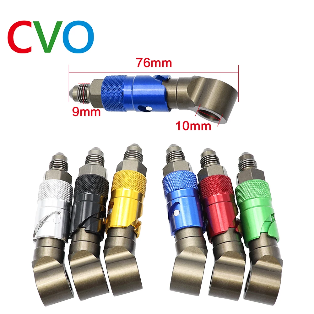 CVO aluminum alloy AN3 brake line oil quick release connection joint adapter kit brake pipe quick disassembly brake hose kit