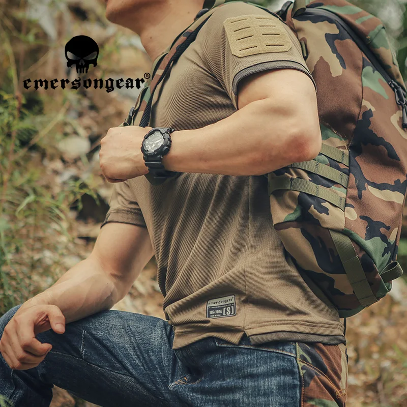 EMERSONGEAR Blue Label Tactical UMP Frogmen Sport T-Shirt Lightweight Quick Dry Running  Long Sleeve Shooting Outdoor Tshirt