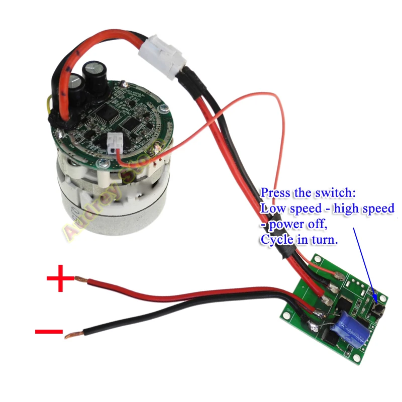 12-18V 250W 3 phase brushless air blower 100000 RPM brushless motor DIY Blower Vacuum Cleaner