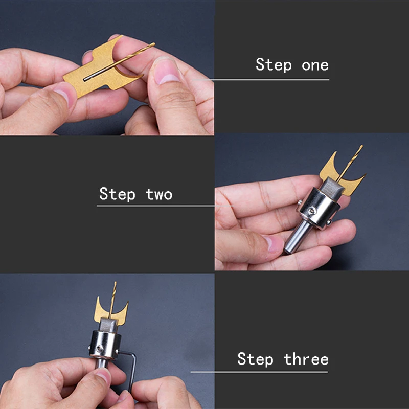 Premium Gourd Beads Drill Bit Carbide Blades handle Drill Woodworking Milling Cutter Gourd Molding Tool for DIY Bracelets