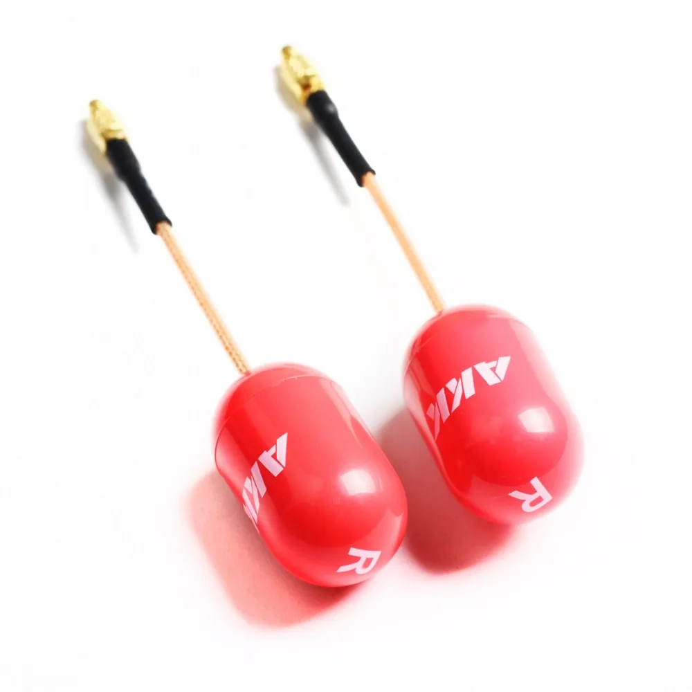 AKK 5.8GHz 5dBi FPV Flat Panel RHCP/LHCP Omnidirectional Pagoda RHCP lollipop Antenna Transmitter/Receiver Adapter