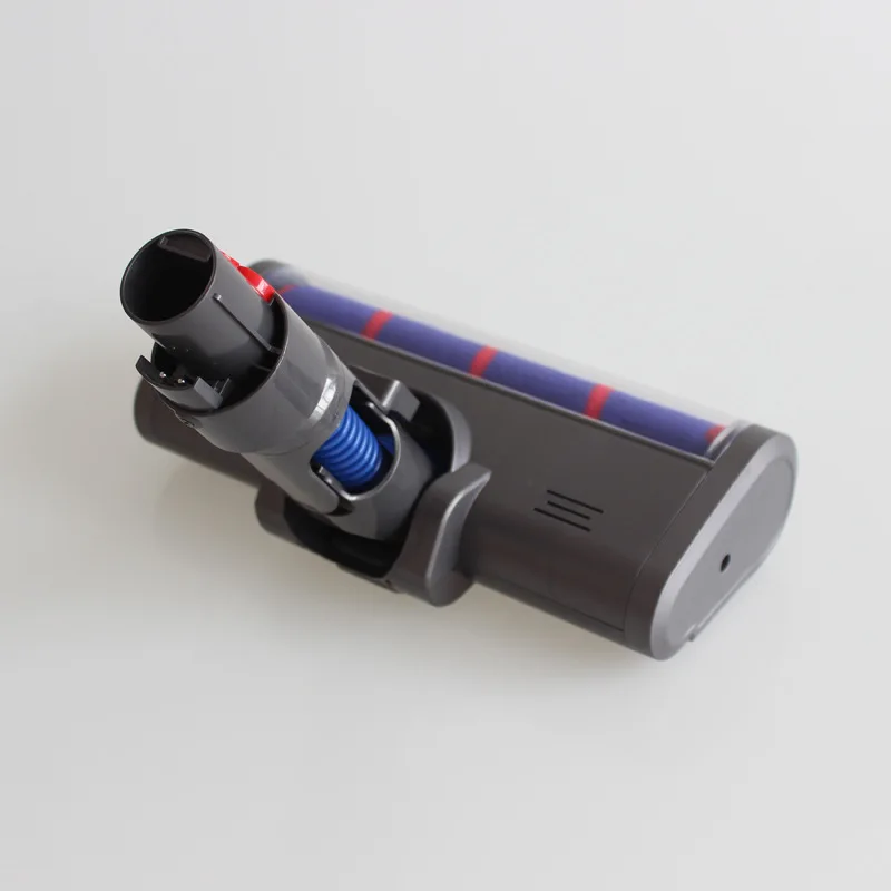 قطع غيار للمكانس الكهربائية dyons V7/V8/V10/V11 ، رأس محرك أرضي صلب ، فرشاة أسطوانية ناعمة ، سريعة التحرير