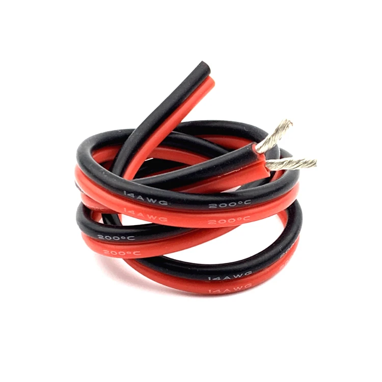 18 20 22 AWG  2pins Red Black Copper Cable Tinned Copper Electric Wire Insulated Electrical Extend Cord Wiring