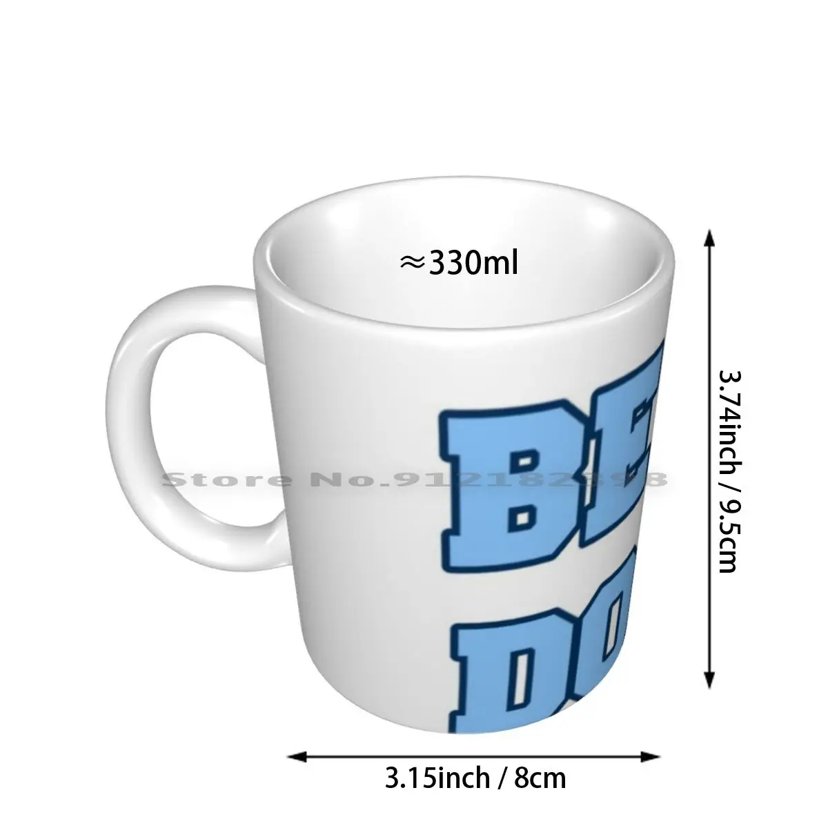 Beat Dook Ceramic Mugs Coffee Cups Milk Tea Mug Unc Unc Chapel Hill Chapel Hill North Carolina Nc Beat Beat Dook Basketball Unc