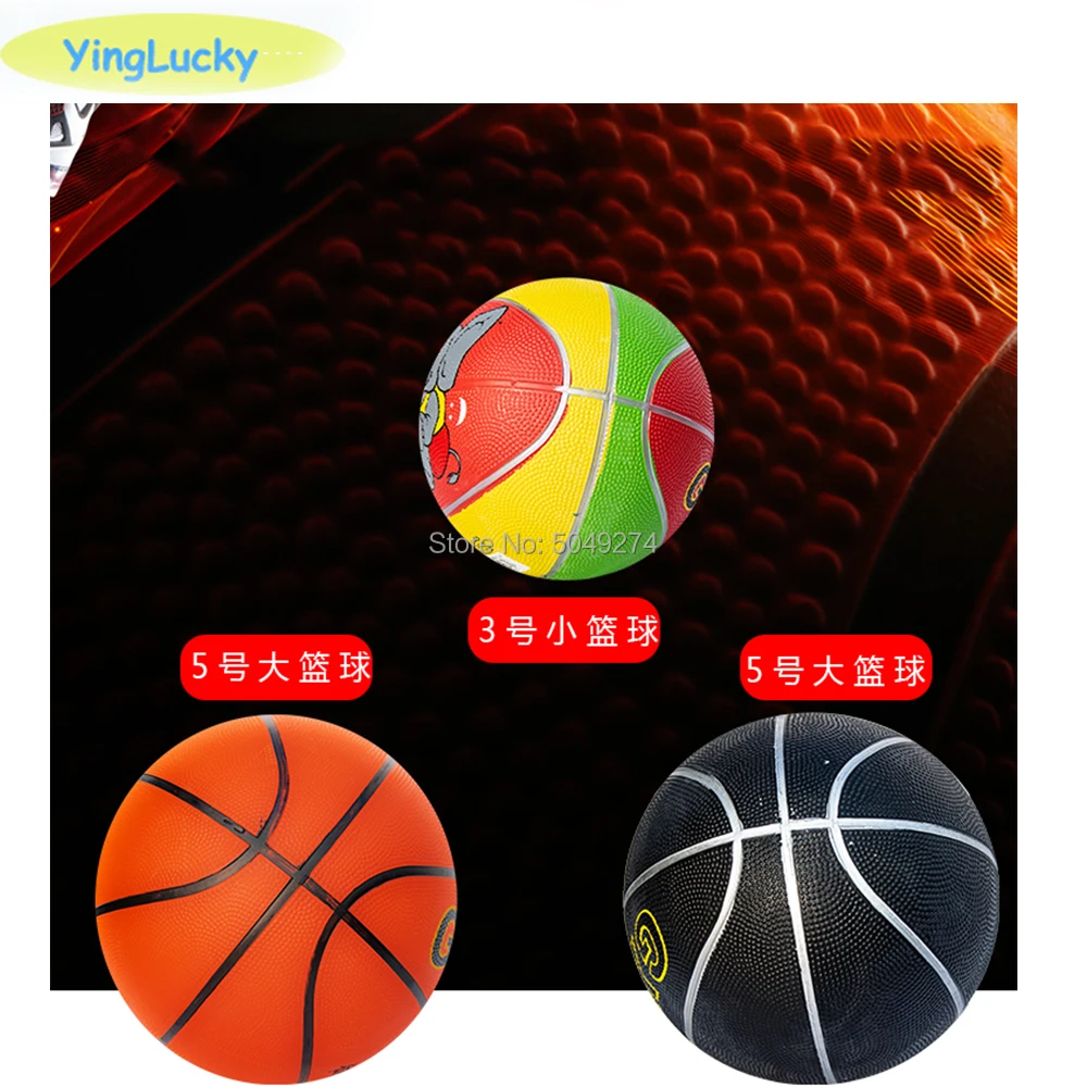 1 piece rubber basketball spare parts for DIY arcade coin operated basketball game cabinet machine