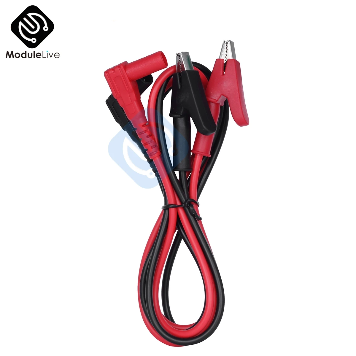 New Multimeter 4MM Banana Plug Probe Clip Alligator Clip 20A 90CM Crocodile Adapter for Multimeter Pen Test Lead Cable Insulated