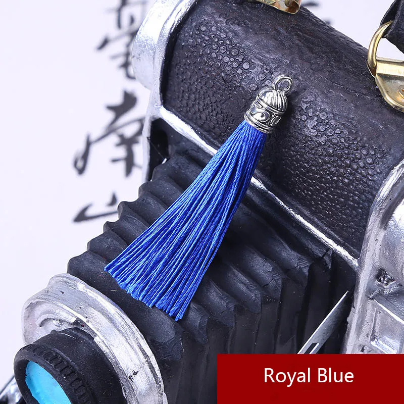 20pcs/lot 26 Colors 6cm Small Silk Tassel Cords with Metal Caps Earrings Tassel Charm Pendant Fit DIY Jewelry Making Findings