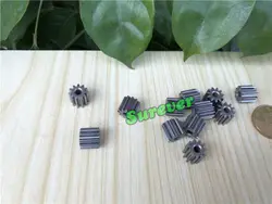 2PCS Metal Gear 3.12mm Aperture 11 Teeth for 540/545/550/555 Motor/Toy Car