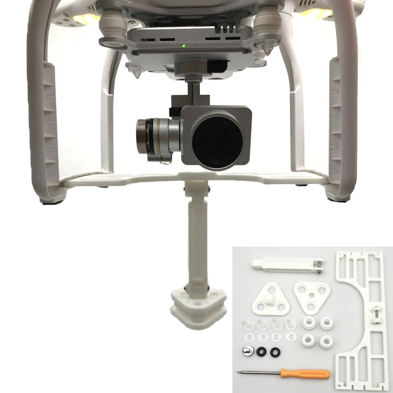 For DJI Phantom 3 All Series 360 Degree Panoramic Camera Shock Absorber Mount Bracket Hanging Bracket Protection Fixed Board