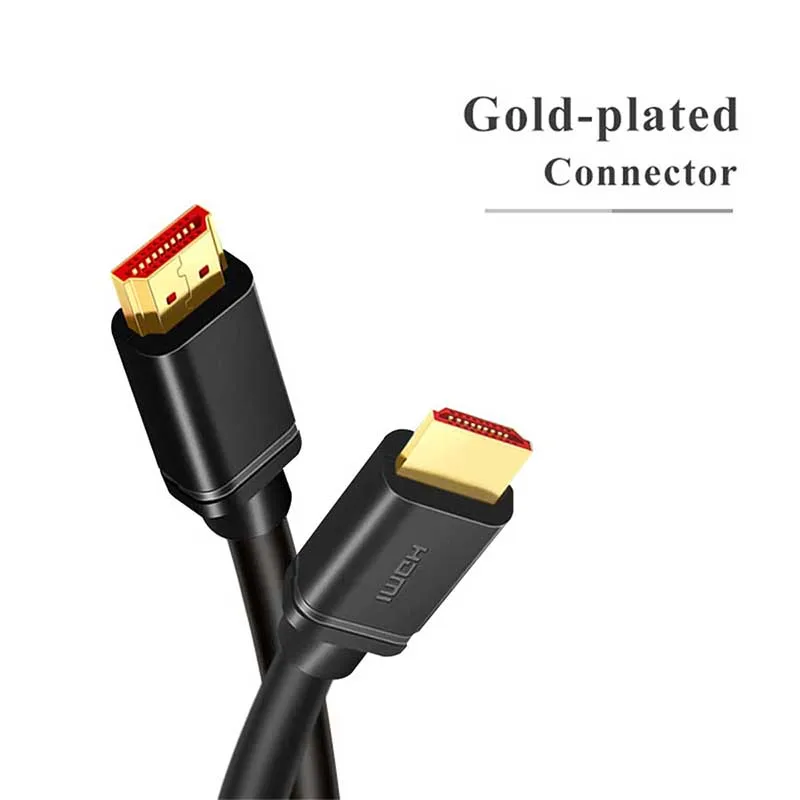 

1.5M 4K HDMI To HDMI Cable High Speed 2.0 Golden Plated Connection Cable Cord For UHD FHD 3D TV DVD