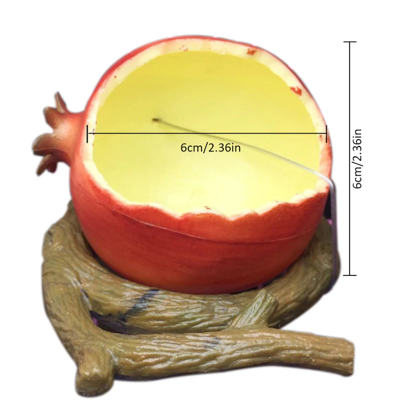 Parrot Bird Feeder Bowl Water Food Feeding Water Bowl Feeder Anti-Spatter Durable Plastic Bird Food Supplies Feeding Cup Cage