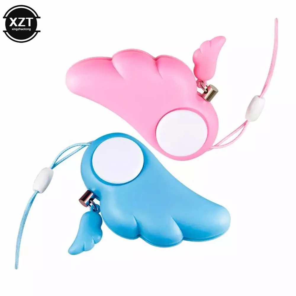 Self Defence Keychain Alarm Personal Protection Girl Women Security Rape Alarm 90dB Loud Self Defense Supplies Emergency Alarm