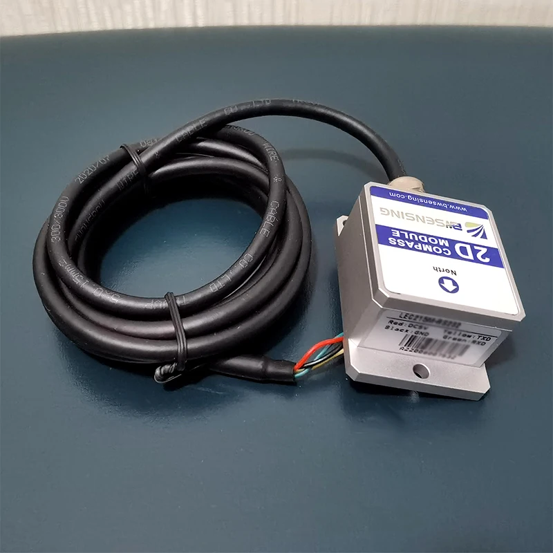 LEC215 2D Electronic Digital Compass Inclinometer Sensor Accuracy 2 Degree Measuring 0-360 ( RS232 RS485 TTL Modbus Option)