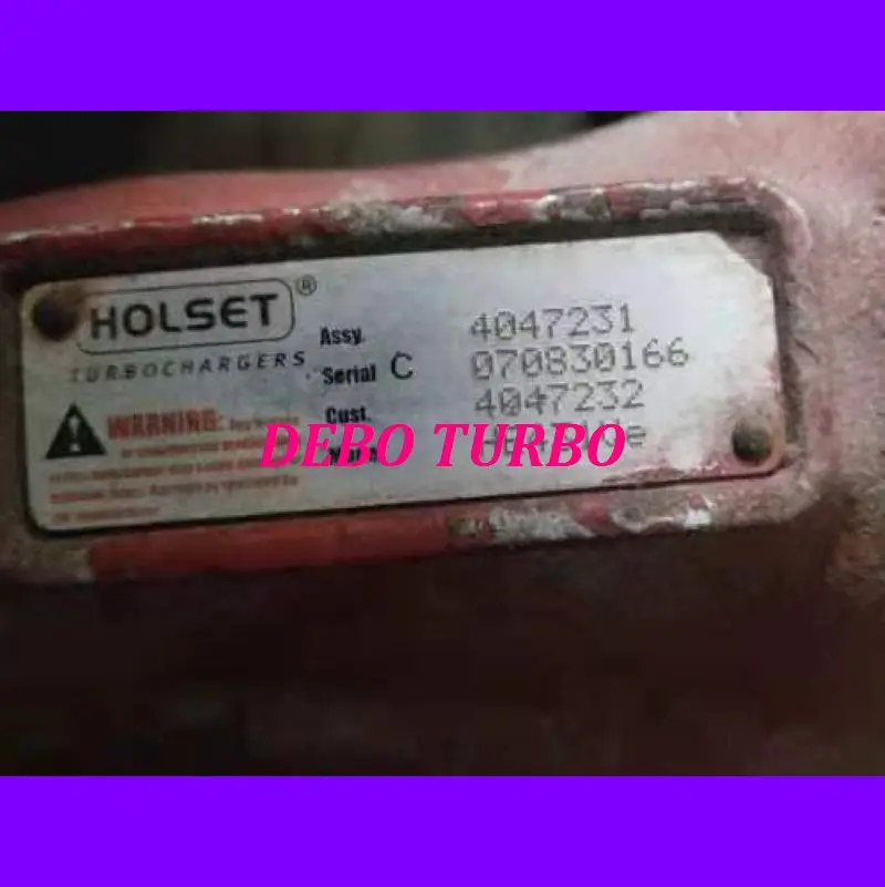 USED GENUINE HOLSET HE431Ve 4047231 4047232 4996275 Turbo Turbocharger for   CUMMIN*S ISL