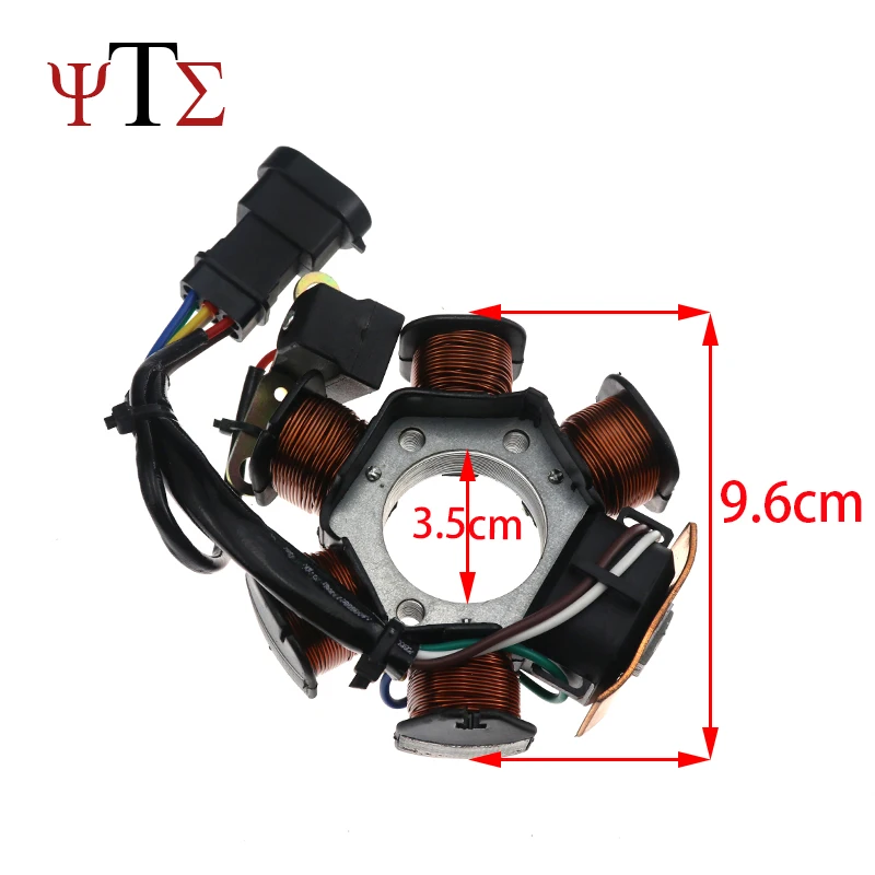 Motorcycle For PIAGGIO VISPA 50 LX PIAGGIO 50 Gilera 50 2T Engine Generator Stator Coil winding engine