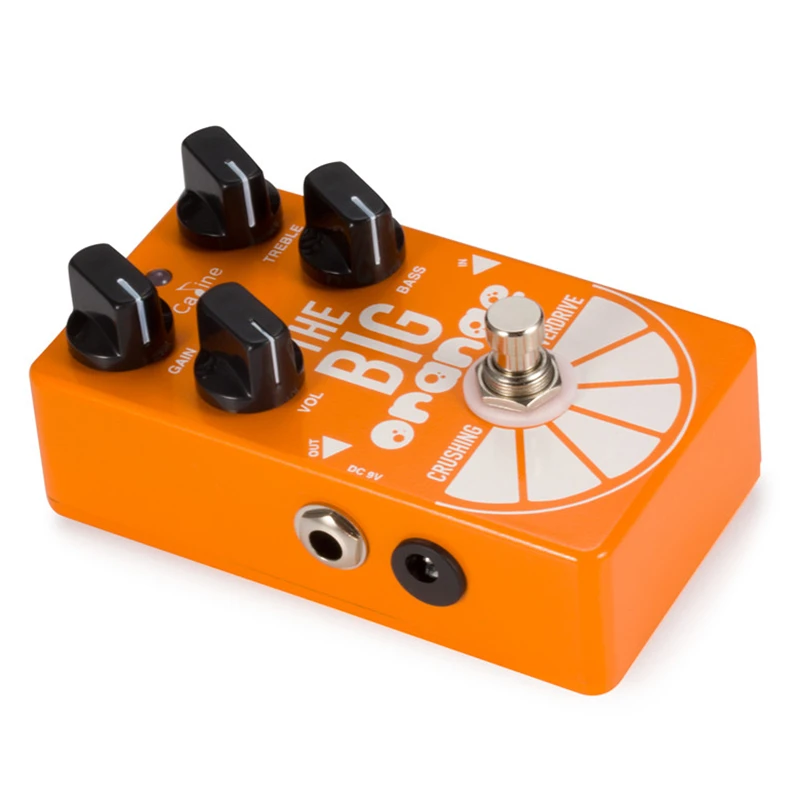 Caline CP-54 The Big Orange Overdrive Guitar Effect Pedal True Bypass Design Electric Guitar Parts & Accessories