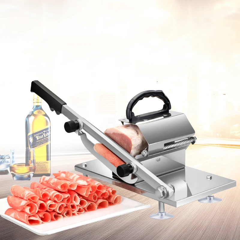 

Mutton Roll And Slicing Machine Household Hand Beef rolls Meat Cutting Machine Mutton Roll Machine Rice Cake Knife