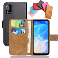 6 Colors Doogee N40 Pro Case 6.52" Leather Fashion Luxury Multi-Function Doogee N40 Pro Case 6.52" Phone Cover Card Slots