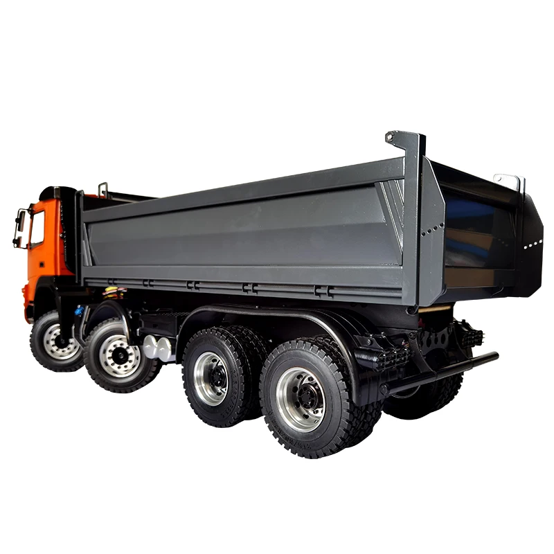 1:14 inżynieria samochodowa przedział Model wywrotka 8X8 Mud Head inżynieria przedział samochodowy może być DIY malowany Model samochodu