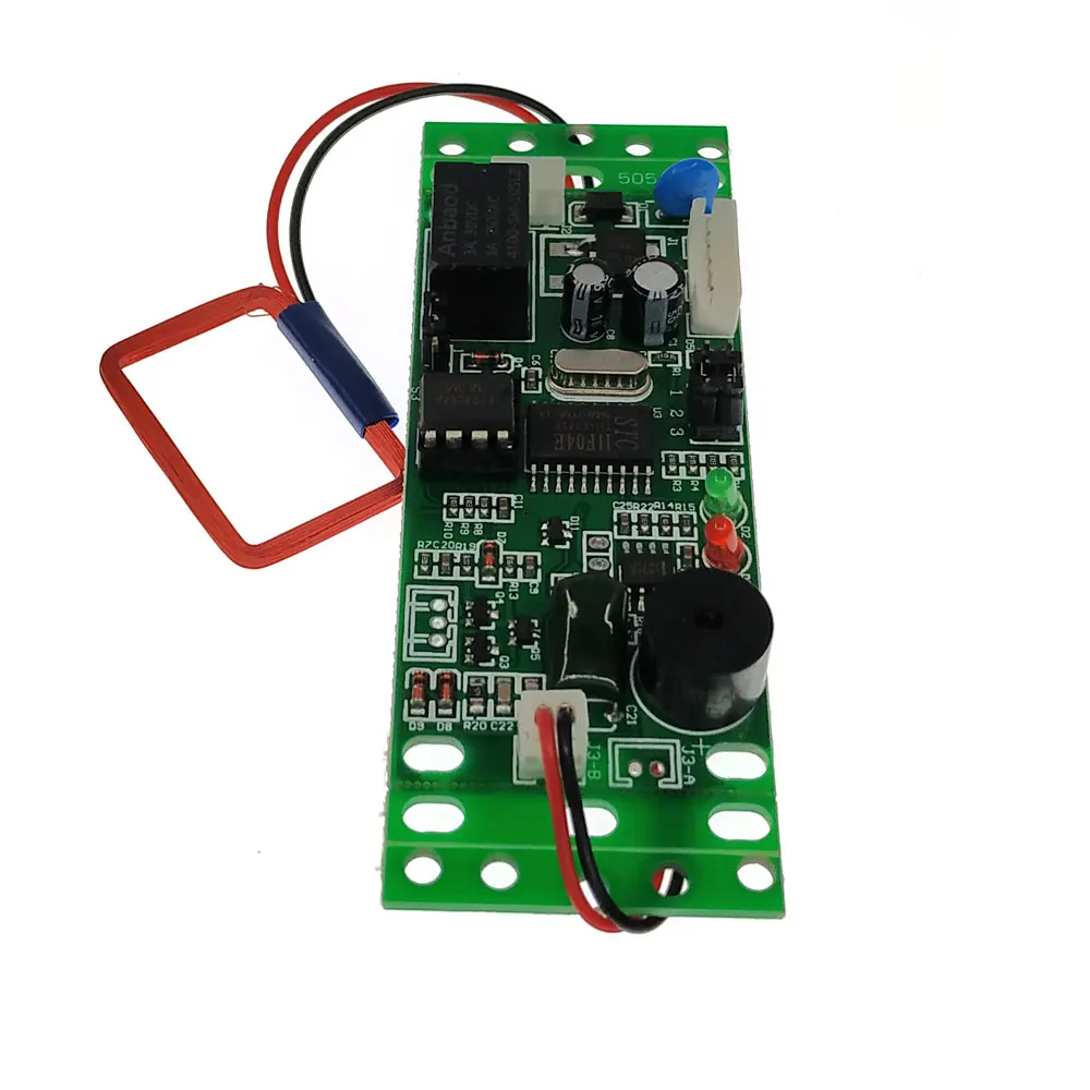 RFID Embed Control Module Lift Access Control 9-24V Power Up To 6cm Reader Range Support Infrared Remote Switch 2pcs Master Card