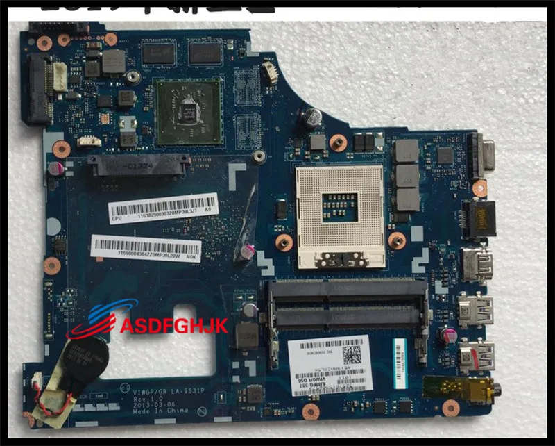 

For Lenovo G500 Laptop Motherboard Mother board VIWGP/GR LA-9631P HM70