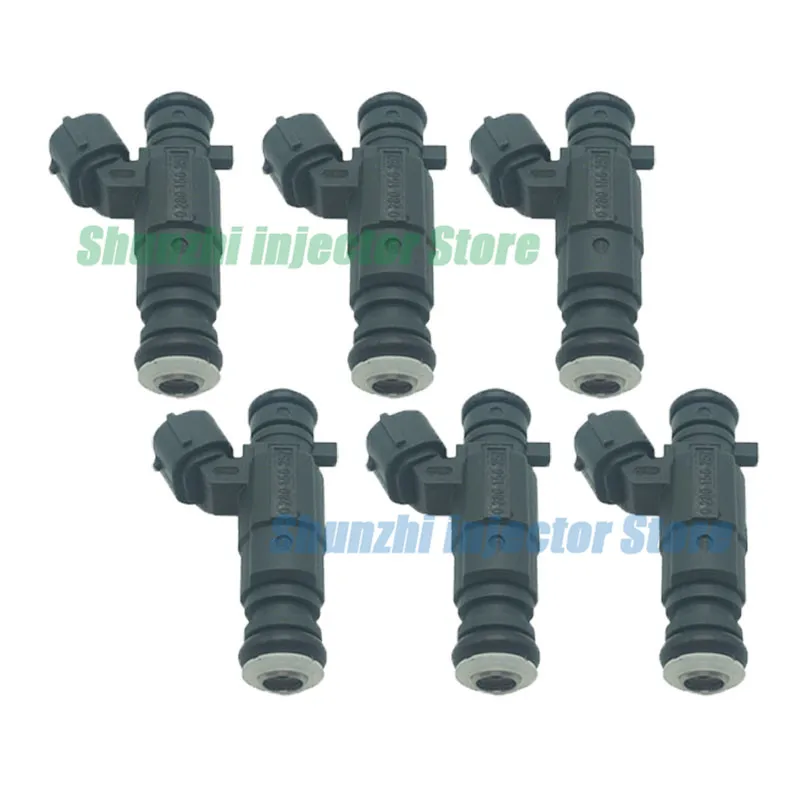 6pcs Fuel Injector Nozzle For Volkswagen santana passat 2.0L L4 OEM:0280156257 06B906031G