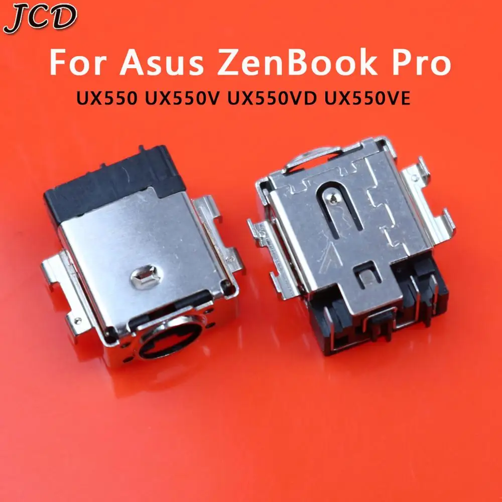 JCD 1PCS DC Jack Power Connector For Asus ZenBook Pro UX550 UX550V UX550VD UX550VE  Laptop Charging  Port Socket