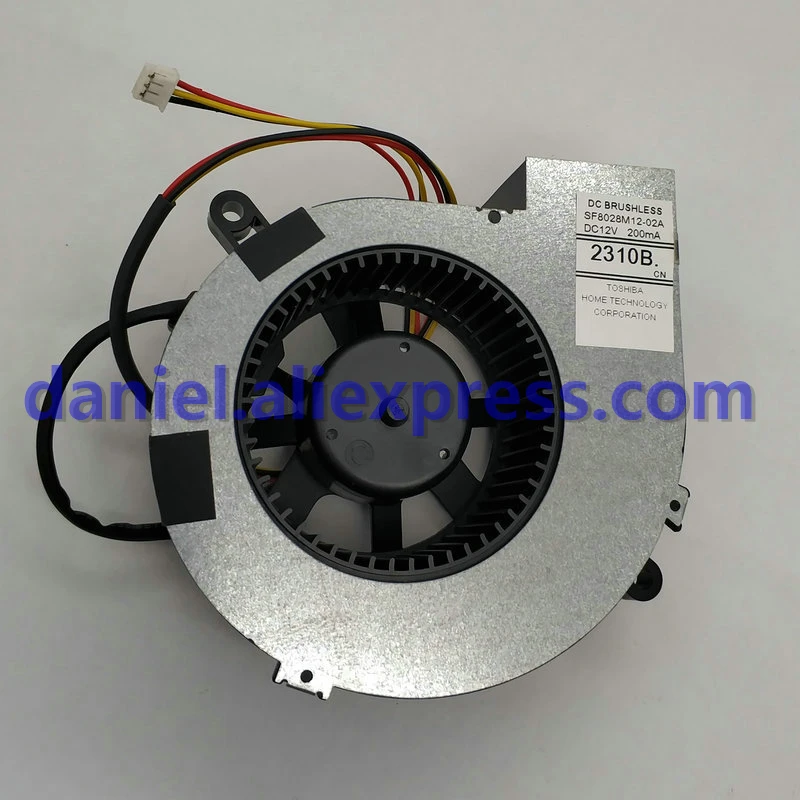 Original SF8028M12-02A Epson EH-TW3300C Projector Fan