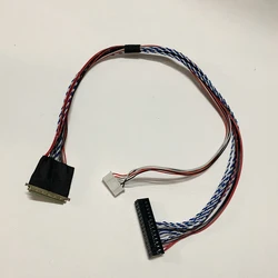 Universal 1ch 6bit 40pins 0.5mm lvds cable LP140WH1 screen cable 20455 20453 for 1366*768 1600*900 1280 LED DIY Modified display