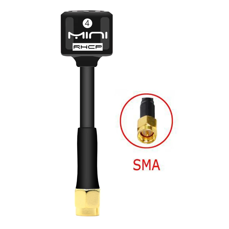5,8 G Lollipop 4 RHCP Antenne High Gain 2,8 Dbi FPV Sender/Empfänger SMA/RP-SMA/MMCX/UFL Antenne für RC FPV Racing Drone Teil