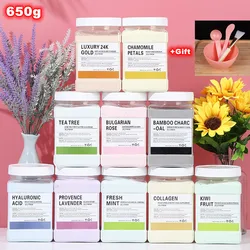 100/300/650g DIY SPA Skincare Powder Mask Beauty Jelly Facial Mask Crystal Hydrating Rose Mask Hydrogel Peel Off Salon Home Use