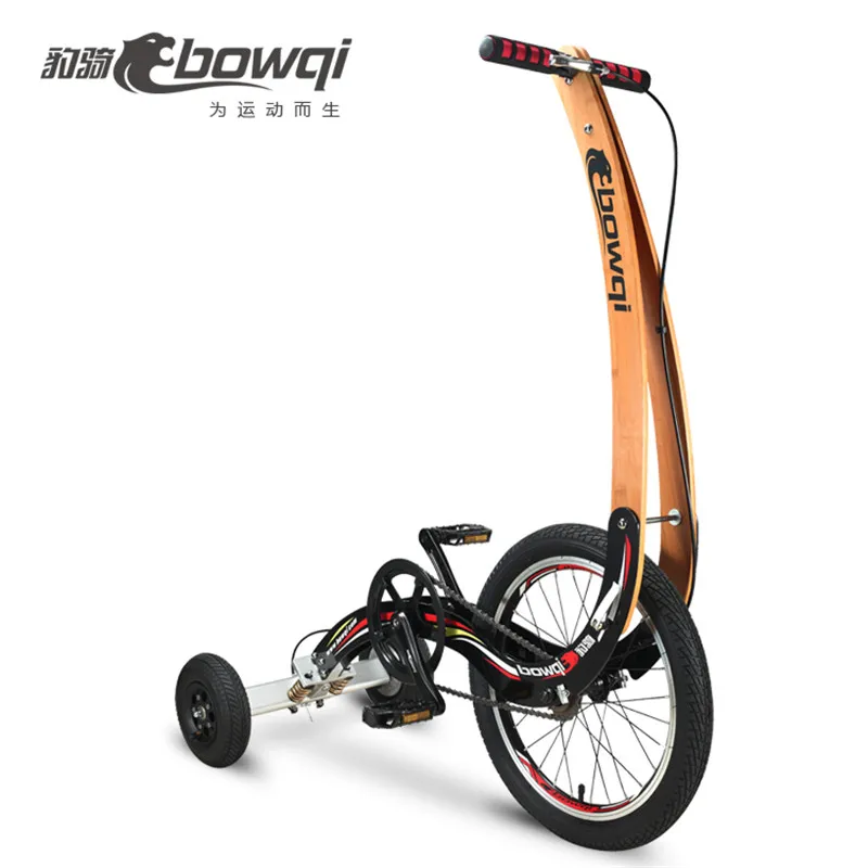 

Folding exercise bike, mini stand riding bike without seat, lose weight bike, portable 20inch sports bike, fitness tricycle