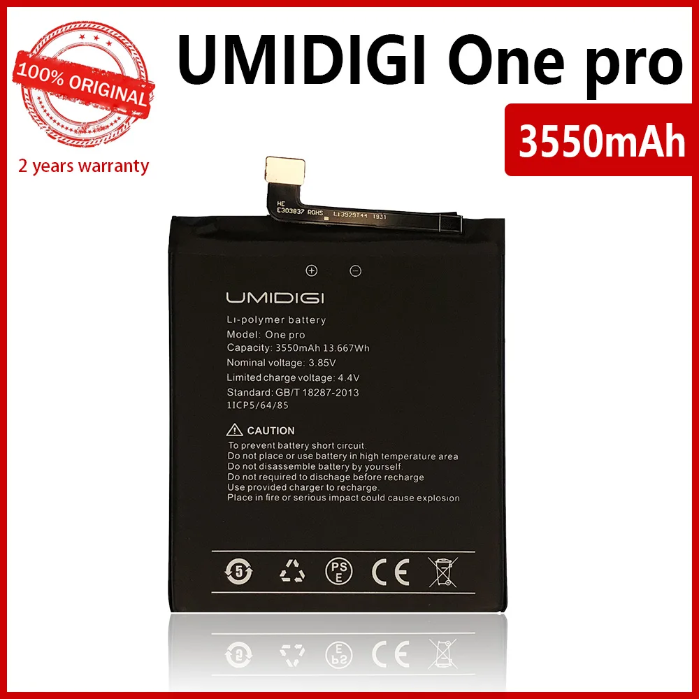 

High Quality Battery for Umidigi One Pro Phone, 100% Original, 3250mAh, Tracking Number