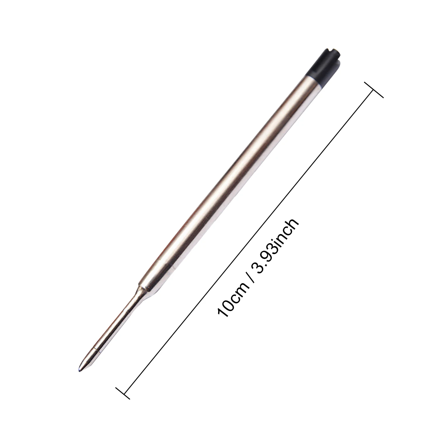 Recargas de caneta esferográfica de 0.7mm, 6 peças, ponto médio, substituição, para canetas parker, escola, escritório, materiais de papelaria