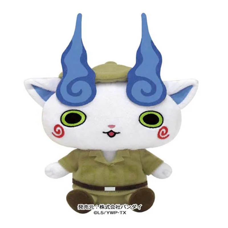 New Cute Anime Yo-Kai Watch Komasan Plush 13CM For Girls Boys Kids Stuffed Toys Children Gifts