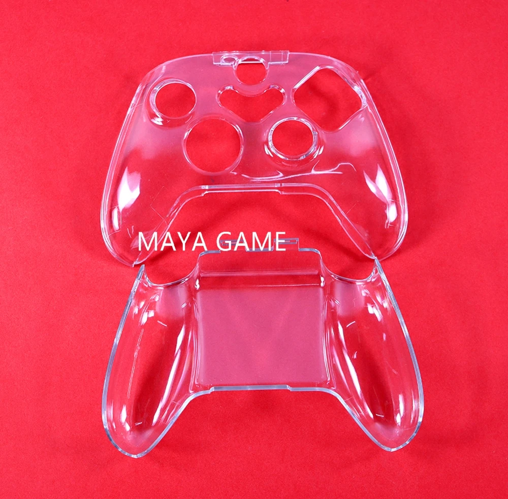 10 шт. для Xbox series x s, жесткий защитный чехол, ручка для контроллера xbox s x, чехол с кристаллами, прозрачный прозрачный чехол