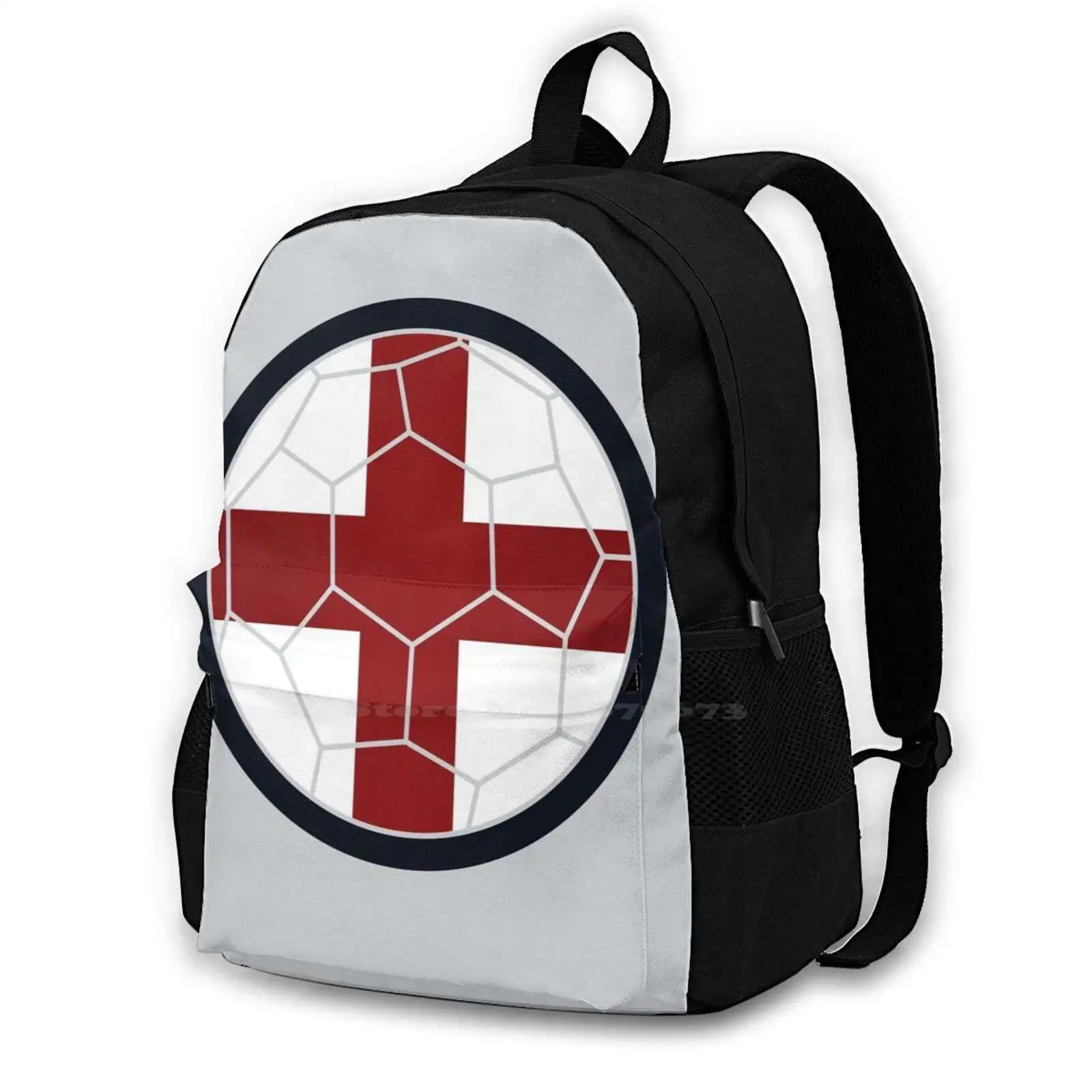 England Travel Laptop Bagpack School Bags England Soccer Football Cup Europe Sport Team