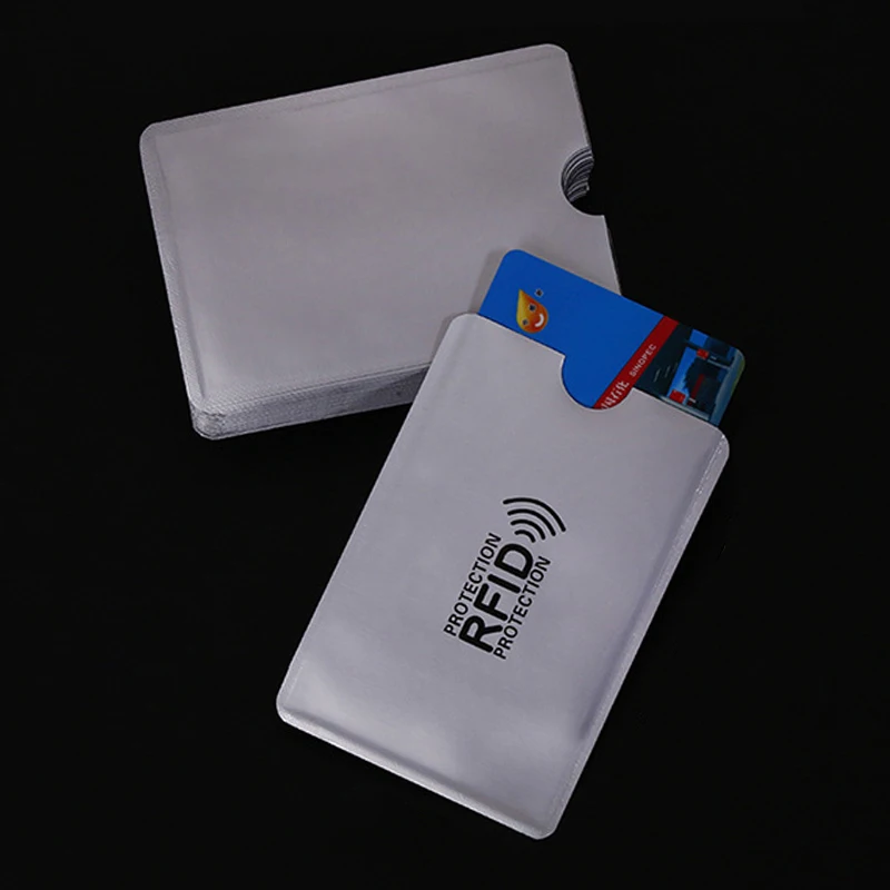 50 шт./упаковка, блокировка Rfid-кошелька