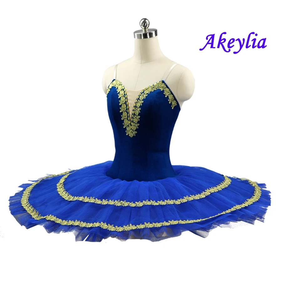 Pre-professional ballet tutu Royal blue child pancake patter tutu adult women ballerina party ballet mujer costumes kids girls