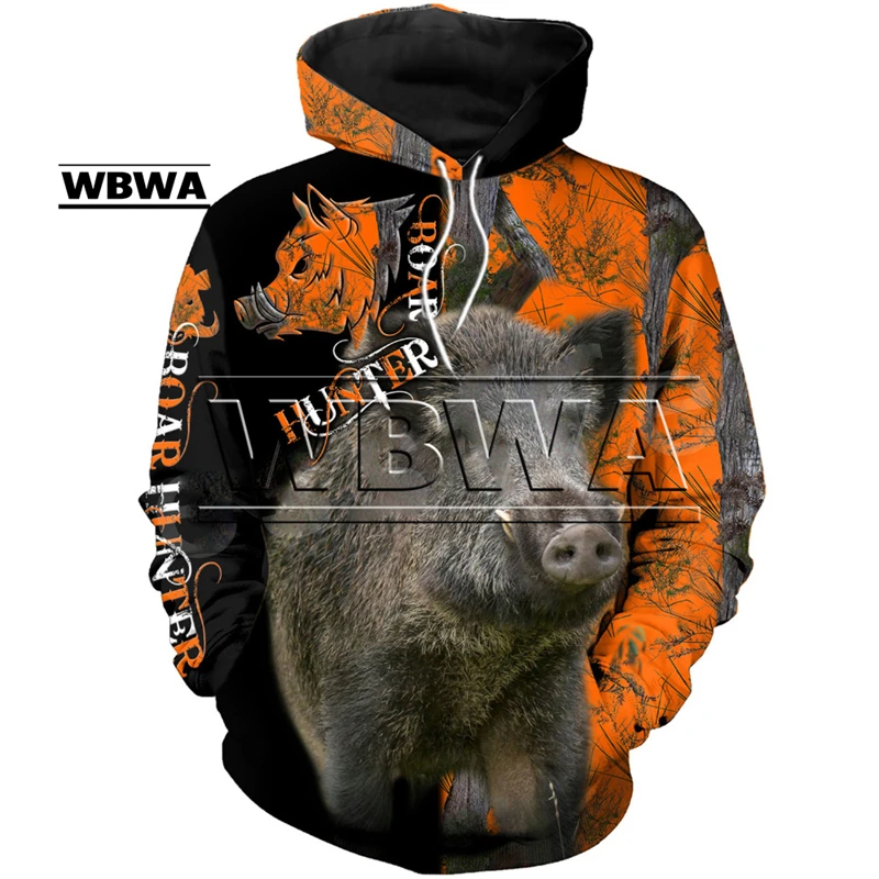 

Newest Boar Hunter Animal Hunting Camo Tattoo 3DPrint Pullover Newfashion streetwear Sweatshirts/Hoodies/JackeYK0016