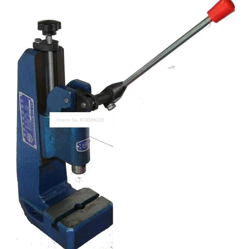 J03-04A precision manual press / hand pull punch,Maximum clamping height 175mm,Nominal pressure 4KN Manual Punching Machine