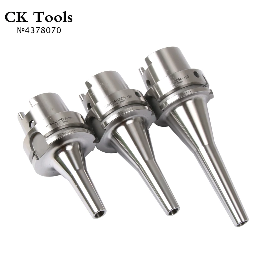 discount high precision HSK63A HSK63F DC12-120L HSK63 DC6 DC8 DC12 precision slim HSK63A shank DC slim collet chuck tool holder