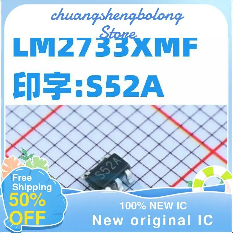 

10 шт. LM2733XMF S52A телефон LM2733XMFX/NOPB новый оригинальный IC